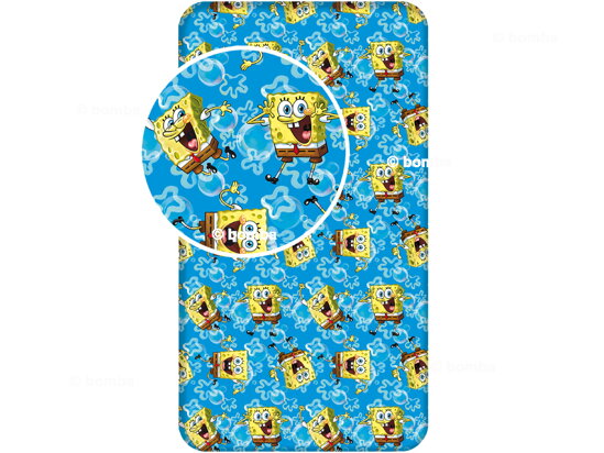Spannbettlaken Spongebob Schwammkopf