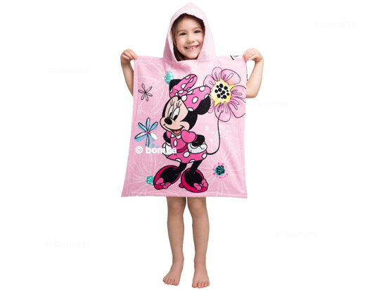 Badeponcho Minnie Mouse Flowers