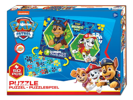 Puzzle Paw Patrol Top Secret! - 50 Teile