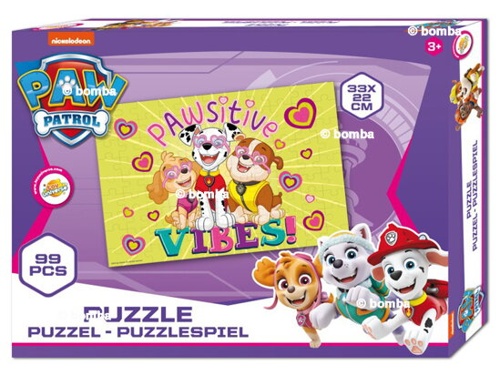 Puzzle Paw Patrol Pawsitive Vibes - 99 Teile