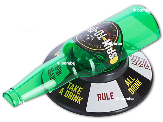 Trinkspiel &quot;Spin To Drink&quot; - Flaschendrehen