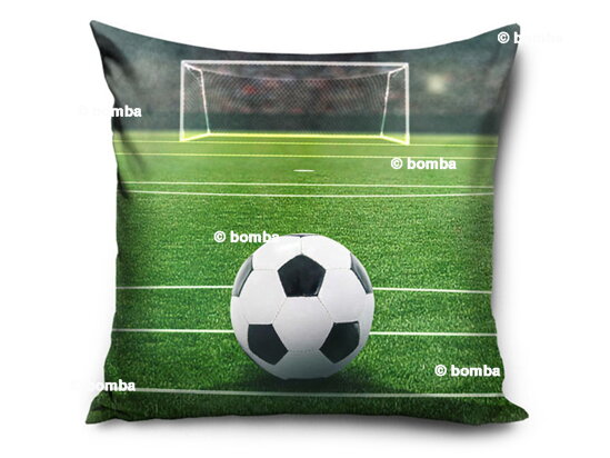 Kissen mit Fußball Motiv