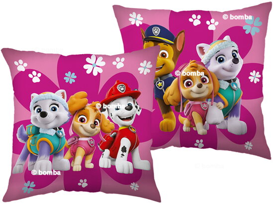 Kinderkissen Paw Patrol Flowers