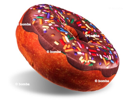 Großes Donut-Kissen