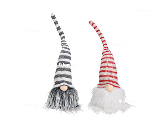 Kleine bunte Weihnachtswichtel II - 2 Stück