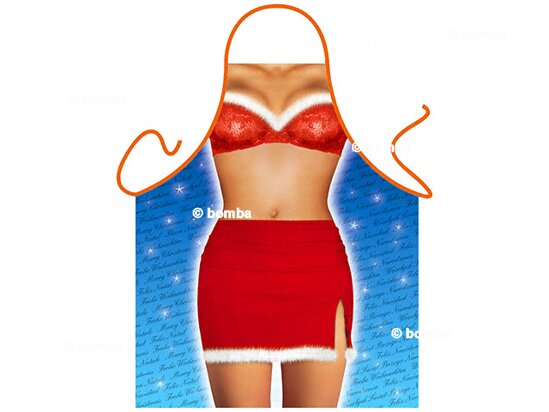 Schürze Weihnachtsfrau