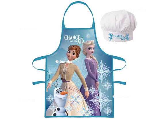 Kinderschürze Frozen Anna, Elsa und Olaf