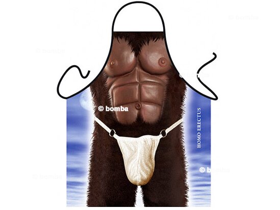 Schürze Homo Erectus
