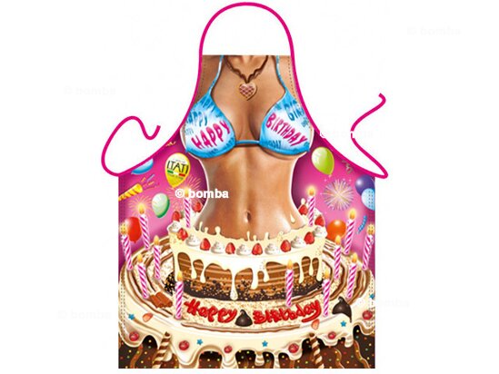 Schürze für die Frau Happy Birthday