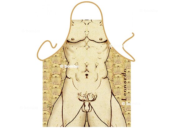 Schürze Vitruvian Man - Leonardo da Vinci