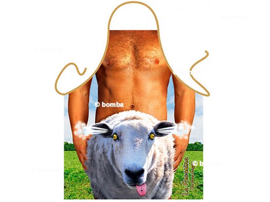 Schürze Glückliches Schaf