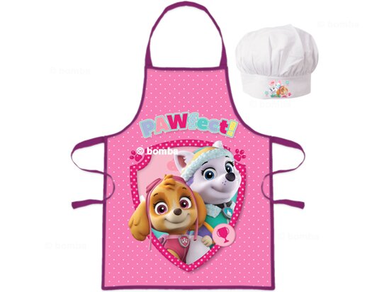 Kinderschürze mit Kochmütze Paw Patrol PAWfect