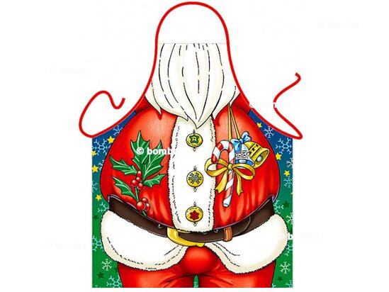 Weihnachtsschürze Santa Claus