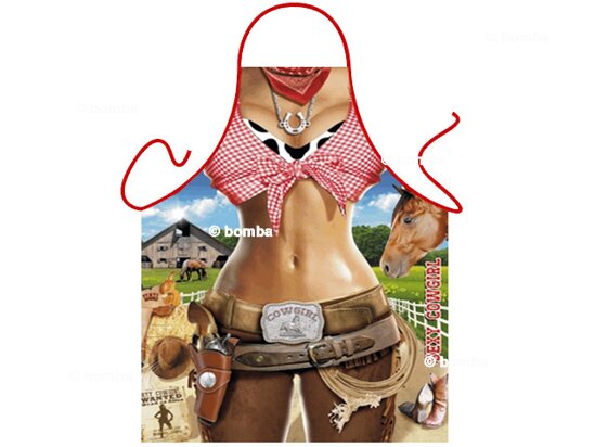 Schürze Sexy Cowgirl