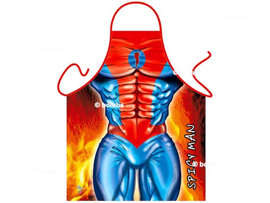 Schürze Spicy Man