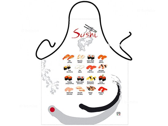 Schürze für Sushi-Liebhaber