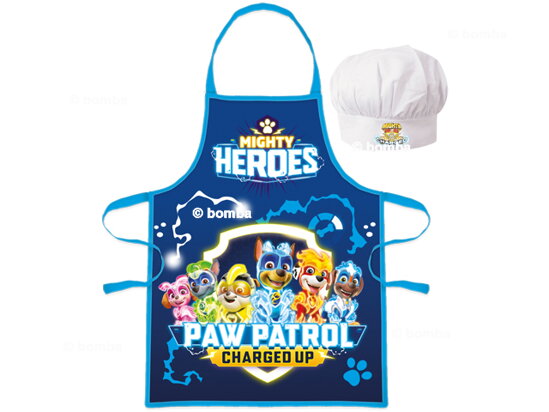 Kinderschürze mit Kochmütze Paw Patrol Heroes