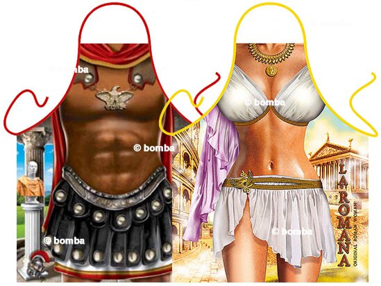 Schürzen Spartacus und Römerin